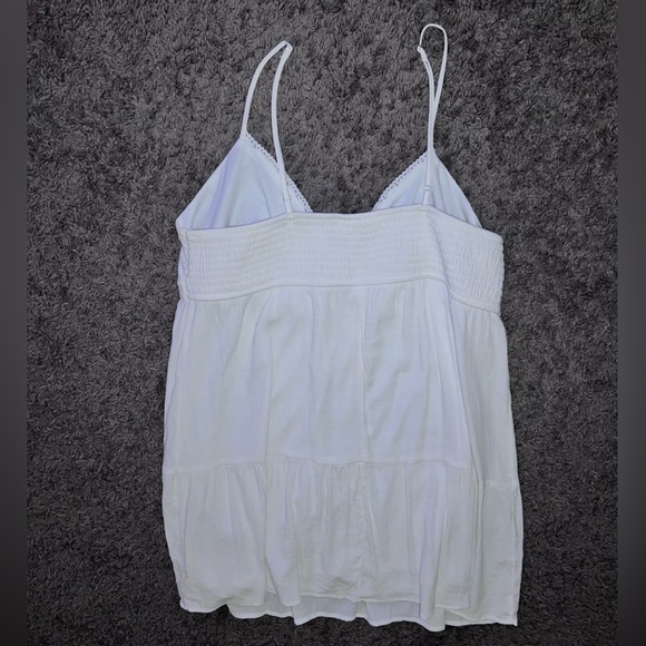No Boundaries White Lace Trim Cami - Picture 2 of 3